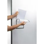 Dokumentumtartó, A4, mágneses, DURABLE, szürke