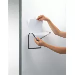 Dokumentumtartó, A4, mágneses, DURABLE, szürke