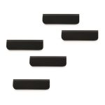 Jegyzettartó klip, öntapadó, mágneses, DURABLE "DURAFIX® CLIP", fekete