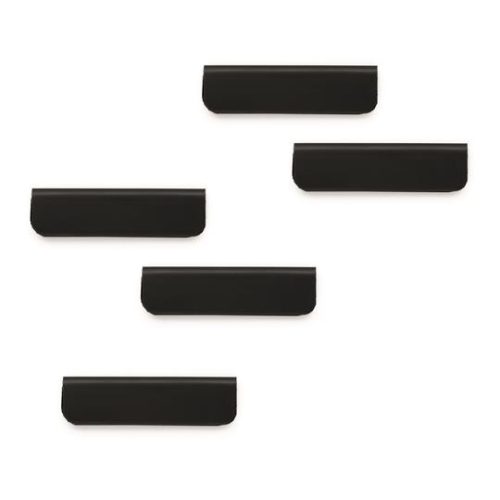 Jegyzettartó klip, öntapadó, mágneses, DURABLE "DURAFIX® CLIP", fekete