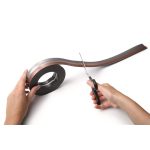 Irattartó mágnes, tekercsben, 5 m, öntapadó hátlappal, DURABLE "DURAFIX® ROLL", ezüst