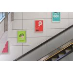 Posztertábla, fali, A3, alumínium keret, DURABLE