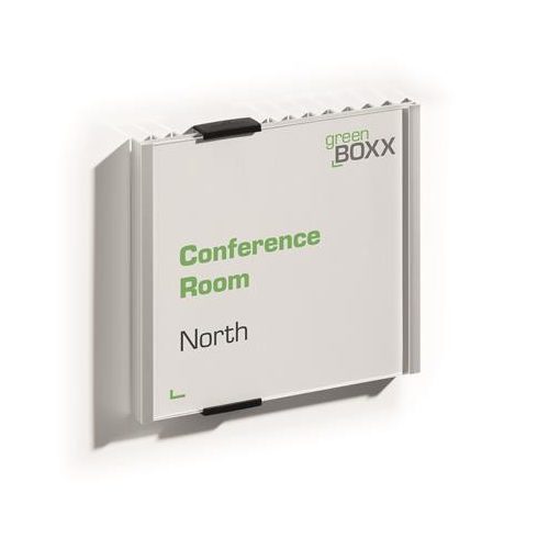 Információs tábla, 149x148,5 mm, DURABLE "INFO SIGN", ezüst