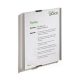 Információs tábla, 210x297 mm, DURABLE "INFO SIGN", ezüst
