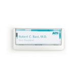 Információs tábla, 149x52,5 mm, DURABLE "CLICK SIGN", fehér