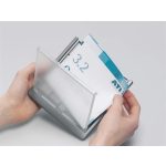 Információs tábla, 149x52,5 mm, DURABLE "CLICK SIGN", fehér