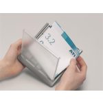 Információs tábla, 149x52,5 mm, DURABLE "CLICK SIGN", szürke