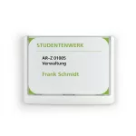 Információs tábla, 149x105,5 mm, DURABLE "CLICK SIGN", fehér