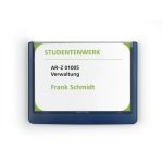 Információs tábla, 149x105,5 mm, DURABLE "CLICK SIGN", kék