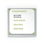 Információs tábla, 149x148,5 mm, DURABLE "CLICK SIGN", fehér