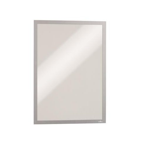 Infokeret, A3, mágneses, DURABLE "DURAFRAME® MAGNETIC", ezüst