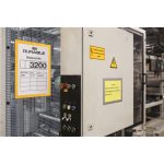 Infokeret, A4, mágneses, DURABLE "DURAFRAME® MAGNETIC", sárga