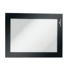   Infokeret, öntapadó, A6, DURABLE "DURAFRAME®", fekete