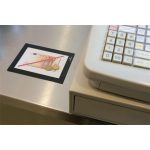 Infokeret, öntapadó, A6, DURABLE "DURAFRAME®", fekete