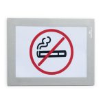 Infokeret, öntapadó, A6, DURABLE "DURAFRAME®", ezüst