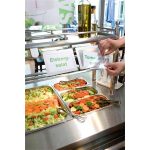 Infokeret, öntapadó, A6, DURABLE "DURAFRAME®", ezüst