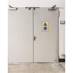 Infokeret, A4, öntapadó háttal, DURABLE "DURAFRAME®", sárga