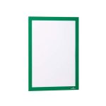 Infokeret, A4, öntapadó háttal, DURABLE "DURAFRAME®", zöld