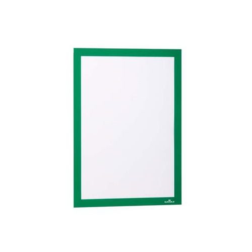 Infokeret, A4, öntapadó háttal, DURABLE "DURAFRAME®", zöld