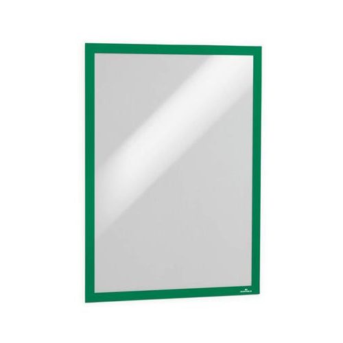 Infokeret, A3, öntapadó háttal, DURABLE "DURAFRAME®", zöld