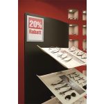 Infokeret, A5, öntapadó háttal, DURABLE "DURAFRAME®", ezüst