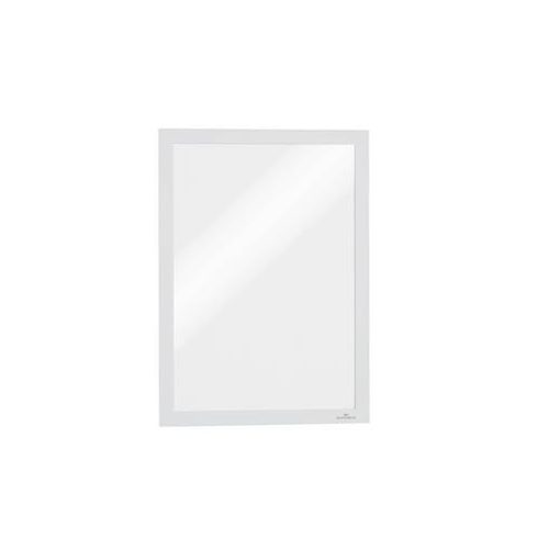 Infokeret, A4, öntapadó háttal, DURABLE "DURAFRAME®", fehér