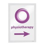 Infokeret, A4, öntapadó háttal, DURABLE "DURAFRAME®", fehér