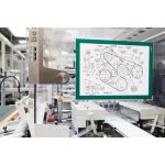 Infokeret, A4, öntapadó háttal, DURABLE "DURAFRAME®", zöld