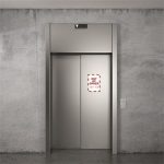 Infokeret, A4, mágneses, DURABLE "DURAFRAME® MAGNETIC SECURITY", piros-fehér