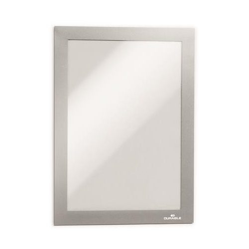 Infokeret, A5, mágneses, DURABLE "DURAFRAME MAGNETIC", ezüst
