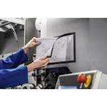 Infokeret, A4, mágneses, DURABLE "DURAFRAME® MAGNETIC PLUS", fekete