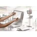 Infokeret, A4, öntapadó, jegyzetelhető, DURABLE DURAFRAME® "NOTE", ezüst