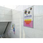 Posztertábla, fali, A2, alumínium keret, DURABLE