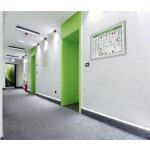 Posztertábla, fali, A2, alumínium keret, DURABLE