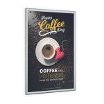 Posztertábla, fali, A1, alumínium keret, DURABLE