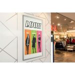 Posztertábla, fali, A1, alumínium keret, DURABLE