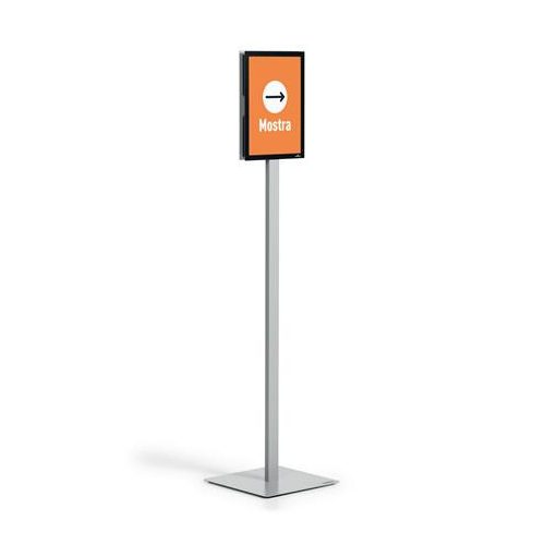 Padlóállvány, A4, DURABLE "INFO STAND BASIC", antracit-szürke