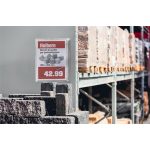 Információs tasak, vízálló, mágneses, A4, DURABLE