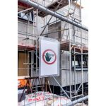 Információs tasak, vízálló, kábelkötegelővel rögzíthető, A4, DURABLE