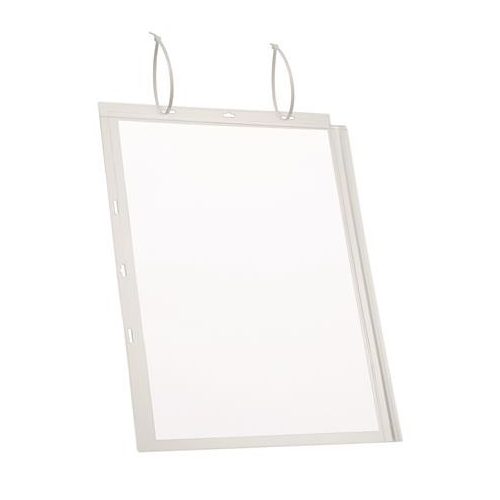 Információs tasak, vízálló, kábelkötegelővel, A3, DURABLE