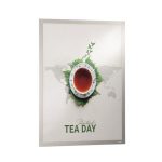 Infokeret, 50x70 cm, DURABLE "DURAFRAME POSTER", ezüst