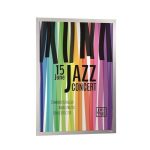 Infokeret, 50x70 cm, DURABLE "DURAFRAME POSTER", ezüst