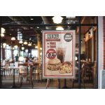 Infokeret, A1, DURABLE, "DURAFRAME POSTER", ezüst