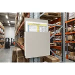 Dokumentumtartó, A4, mágneses, DURABLE "Info Box", szürke