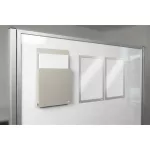 Dokumentumtartó, A4, mágneses, DURABLE "Info Box", szürke