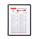 Bemutatótábla, A4, DURABLE "SHERPA®", fekete