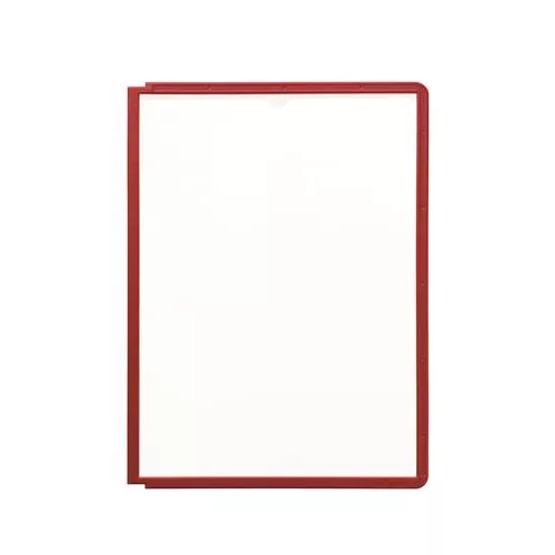 Bemutatótábla, A4, DURABLE "SHERPA®", piros