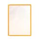 Bemutatótábla, A4, DURABLE "SHERPA®", sárga