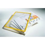 Bemutatótábla, A4, DURABLE "SHERPA®", sárga