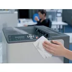 Tisztítókendő, műanyag felületre, 100 db, DURABLE "SUPERCLEAN BOX 100"